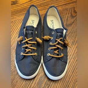 Sperry Navy Blue Top-Sider Boat Shoes Womens Size 7